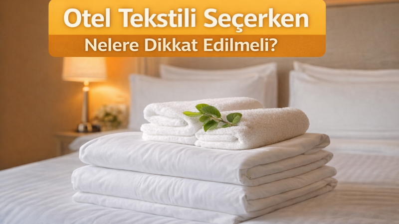 Otel Tekstili Seçerken Nelere Dikkat Edilmeli?