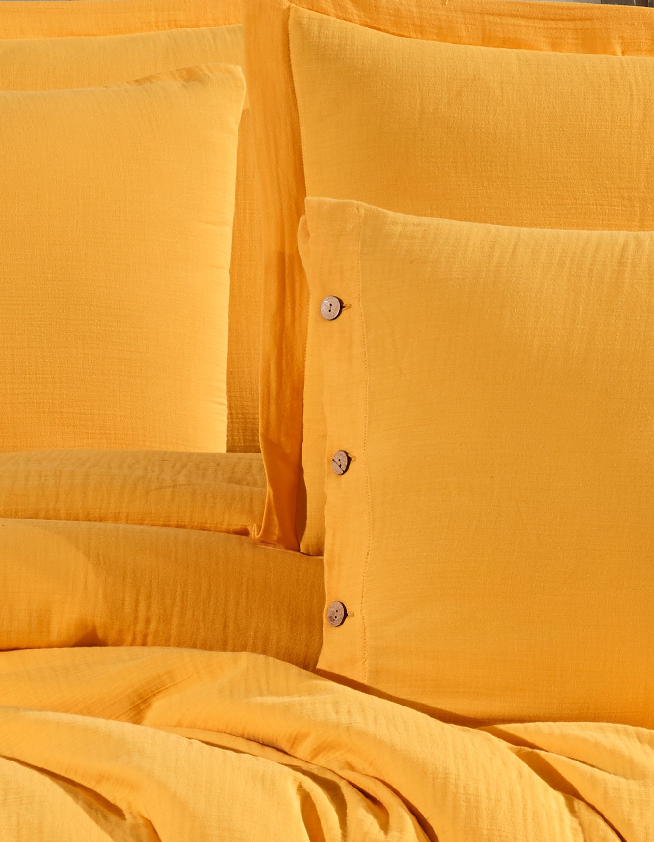 %100 Pamuk Müslin Çift Kişilik Nevresim Takımı – Doğal ve Nefes Alabilen