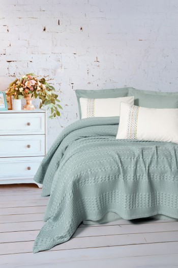 Cotton Box Aura Tek Kişilik Takımı Pebble Mint