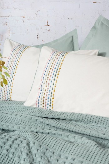 Cotton Box Aura Tek Kişilik Takımı Pebble Mint