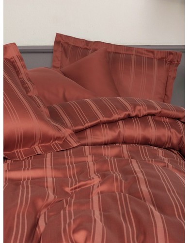 Cotton Box Bambu Çift Kişilik Nevresim Takımı Kiremit