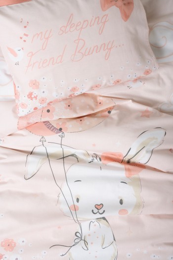 Cotton Box Bebek Nevresim Takimi Rapeti Somon