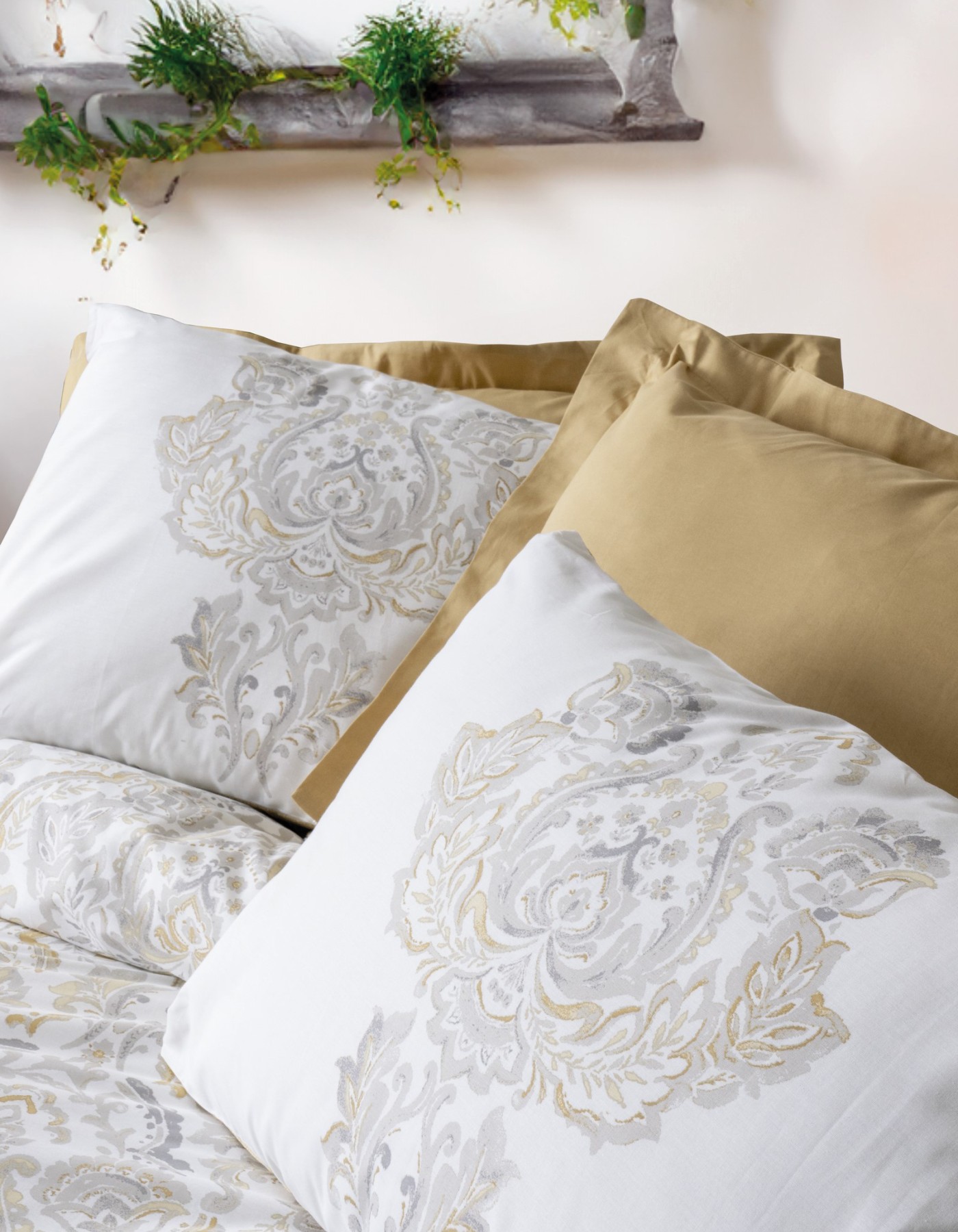 Cotton Box Bohem Serisi Çift Kişilik Nevresim Takımı Najva Hardal