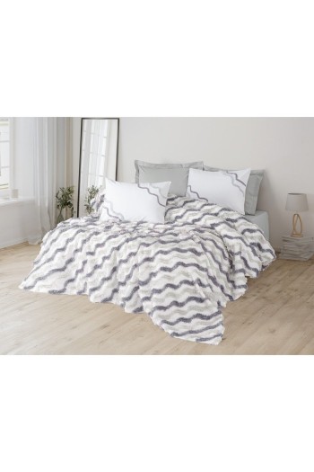 Cotton Box Bonny Çift Kişilik Pike Takımı Eldon Gri