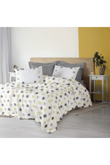 Cotton Box Bonny Çift Kişilik Pike Takımı Leroy Gri