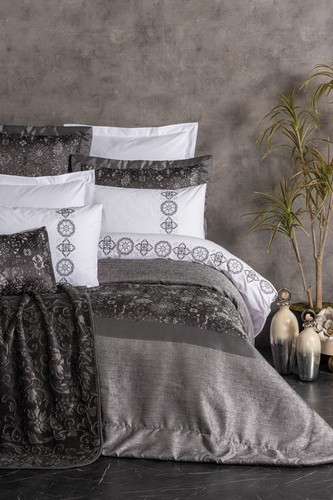 Cotton Box Çeyiz Seti Valeria Antrasit