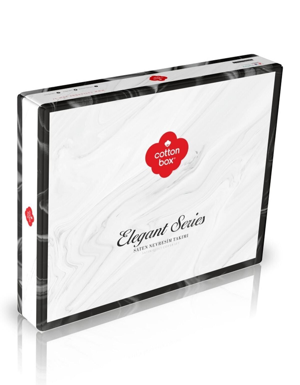 Cotton Box Elegant Saten Tek Kişilik Nevresim Takımı Kirmizi