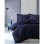 Cotton Box Elegant Saten Tek Kişilik Nevresim Takımı Lacivert