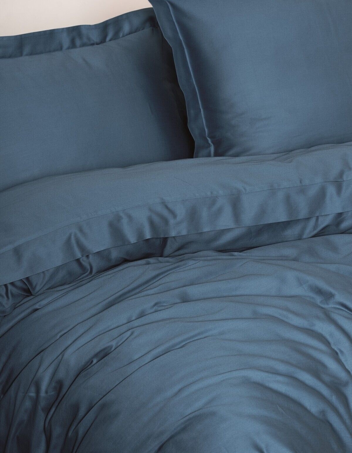 Cotton Box Elegant Saten Tek Kişilik Nevresim Takımı Mavi