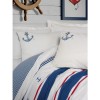 Cotton Box Maritime Çift Kişilik Nevresim Takimi Brine Ekru
