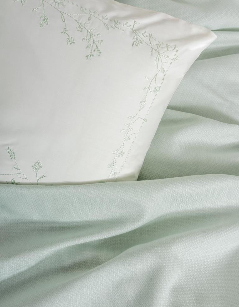 Cotton Box Serenity Bambu Çift Kişilik Pike Takımı Brisa Mint