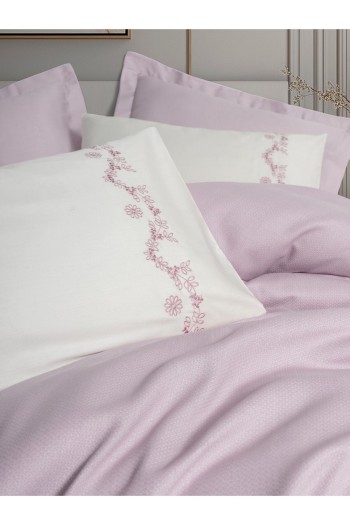 Cotton Box Serenity Bambu Çift Kişilik Pike Takımı Vaila Lila