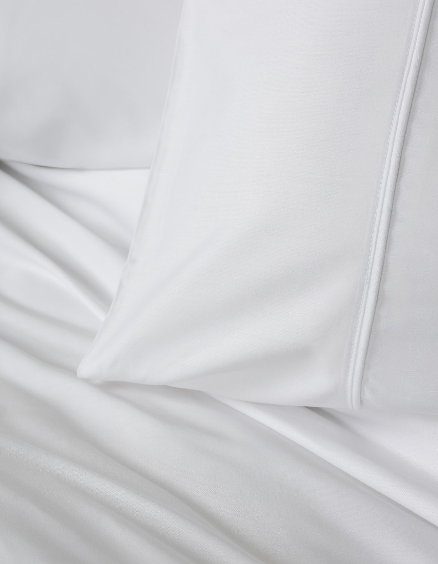 Cotton Box Silky Saten Çift Kişilik Nevresim Takımı Beyaz