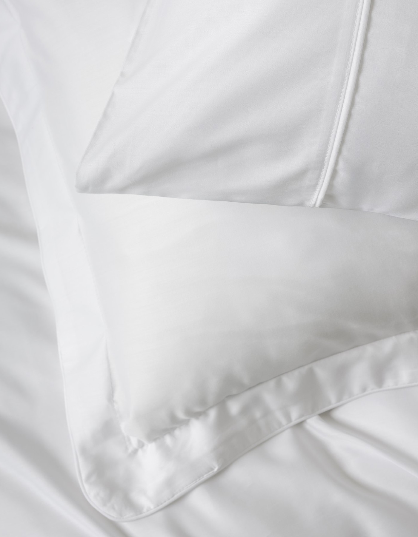 Cotton Box Silky Saten Çift Kişilik Nevresim Takımı Beyaz