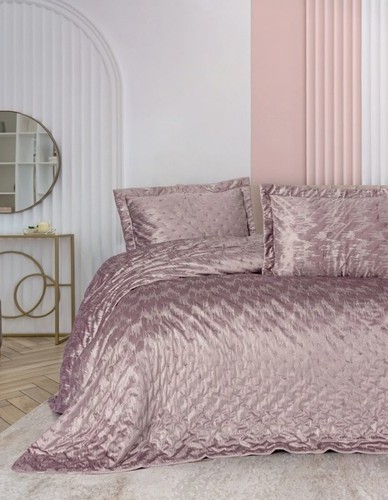 Cotton Box Smart Çift Kişilik Yatak Örtüsü Luz Pudra