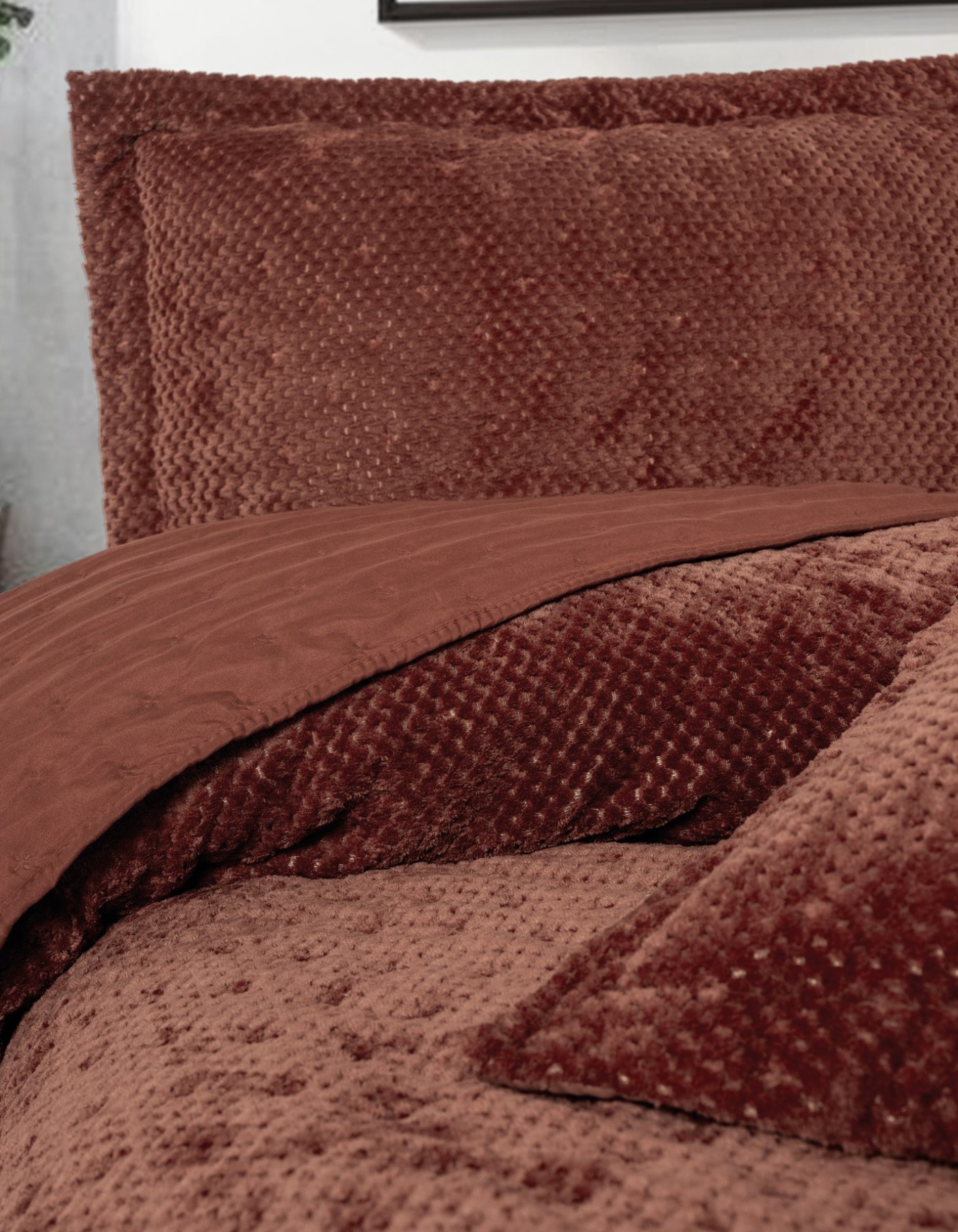 Cotton Box Softnest Çift Kişilik Yatak Örtüsü Boleta Kiremit