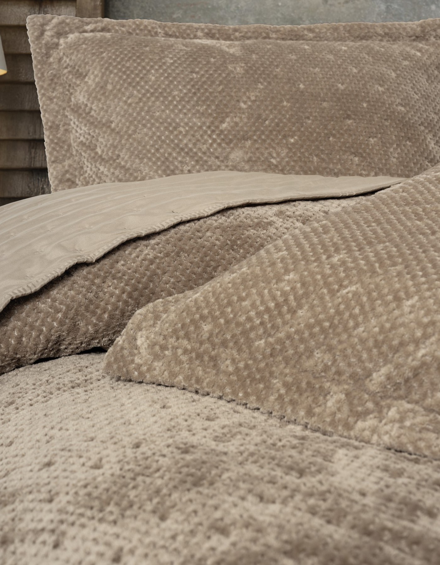 Cotton Box Softnest Tek Kişilik Yatak Örtüsü Boleta Bej