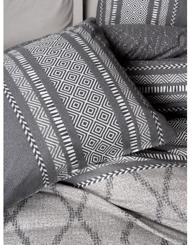 Cotton Box Toprak Çift Kişilik Nevresim Takimi Tonnia Vizon