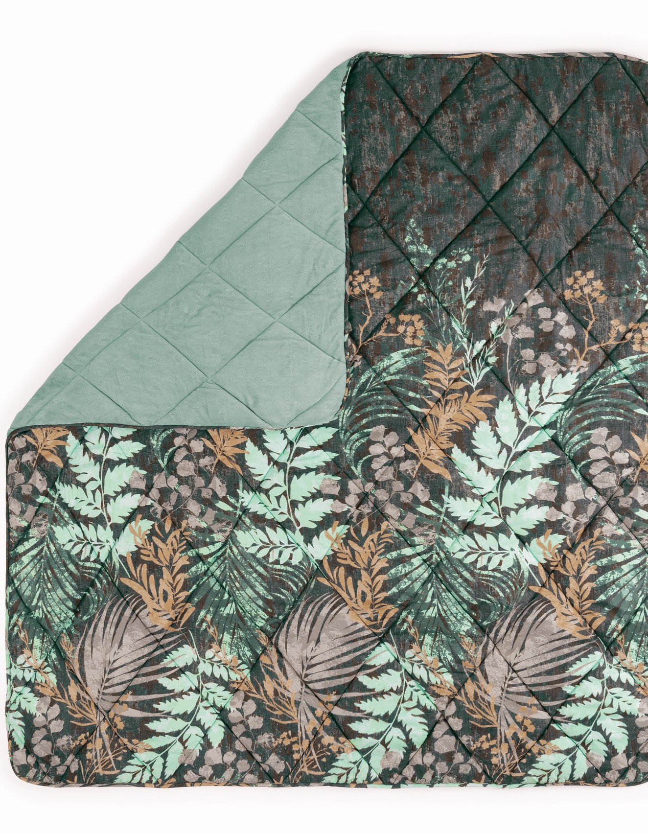 Cotton Box Velvet Çift Kişilik Yorgan Clorasa Mint 195x215 cm