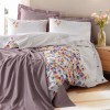Cotton Box Vivid Çift Kişilik Pikeli Nevresim Takımı Flurry Lila