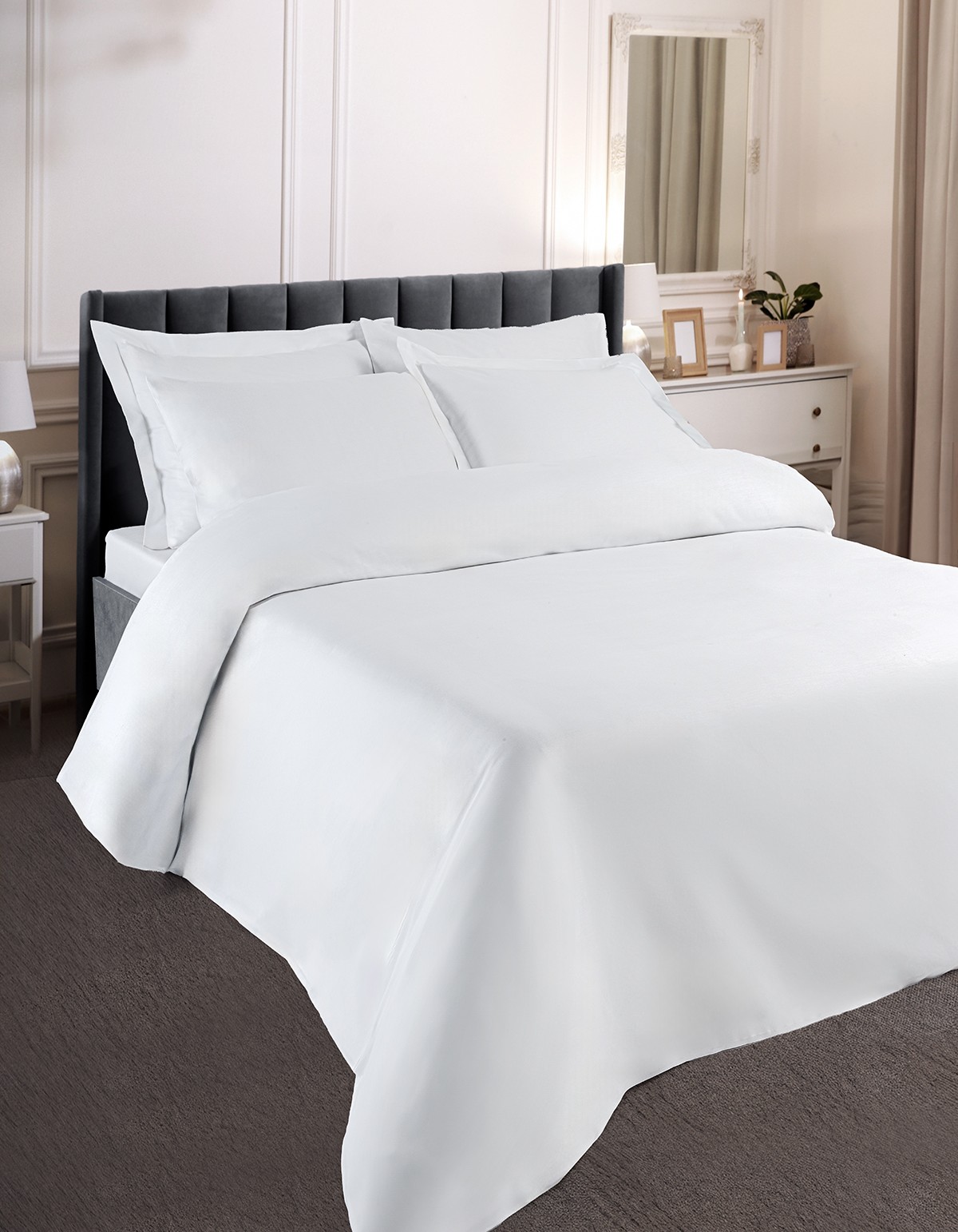 Eris Serisi 83Tel Pamuk Saten Otel Nevresim Takımı