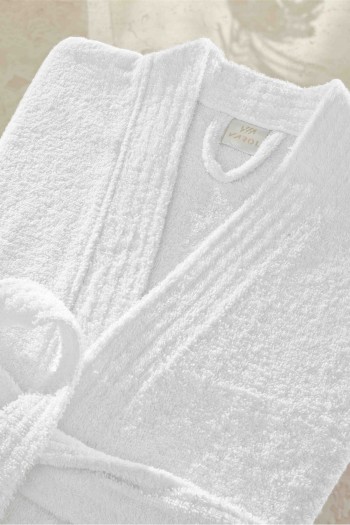 Hera Serisi Kimono Yaka Otel Bornozu