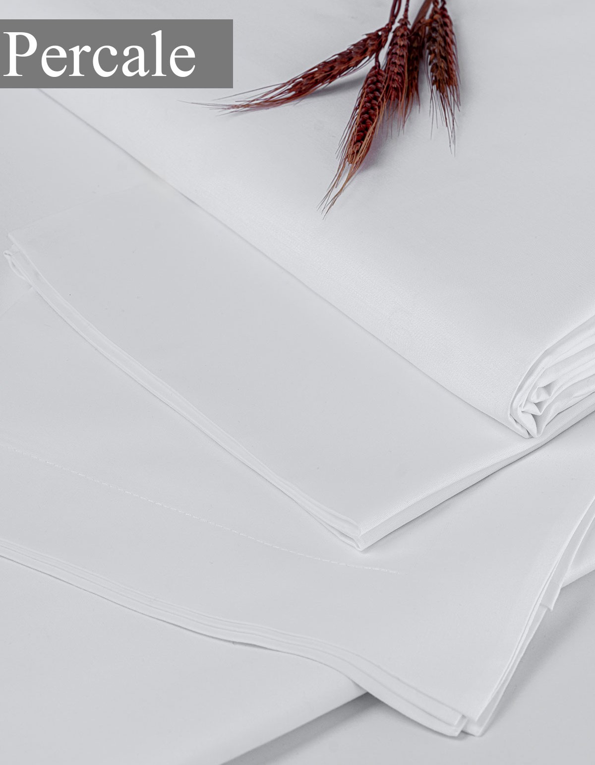 Percale Serisi 80Tel Otel Yastık Kılıfı