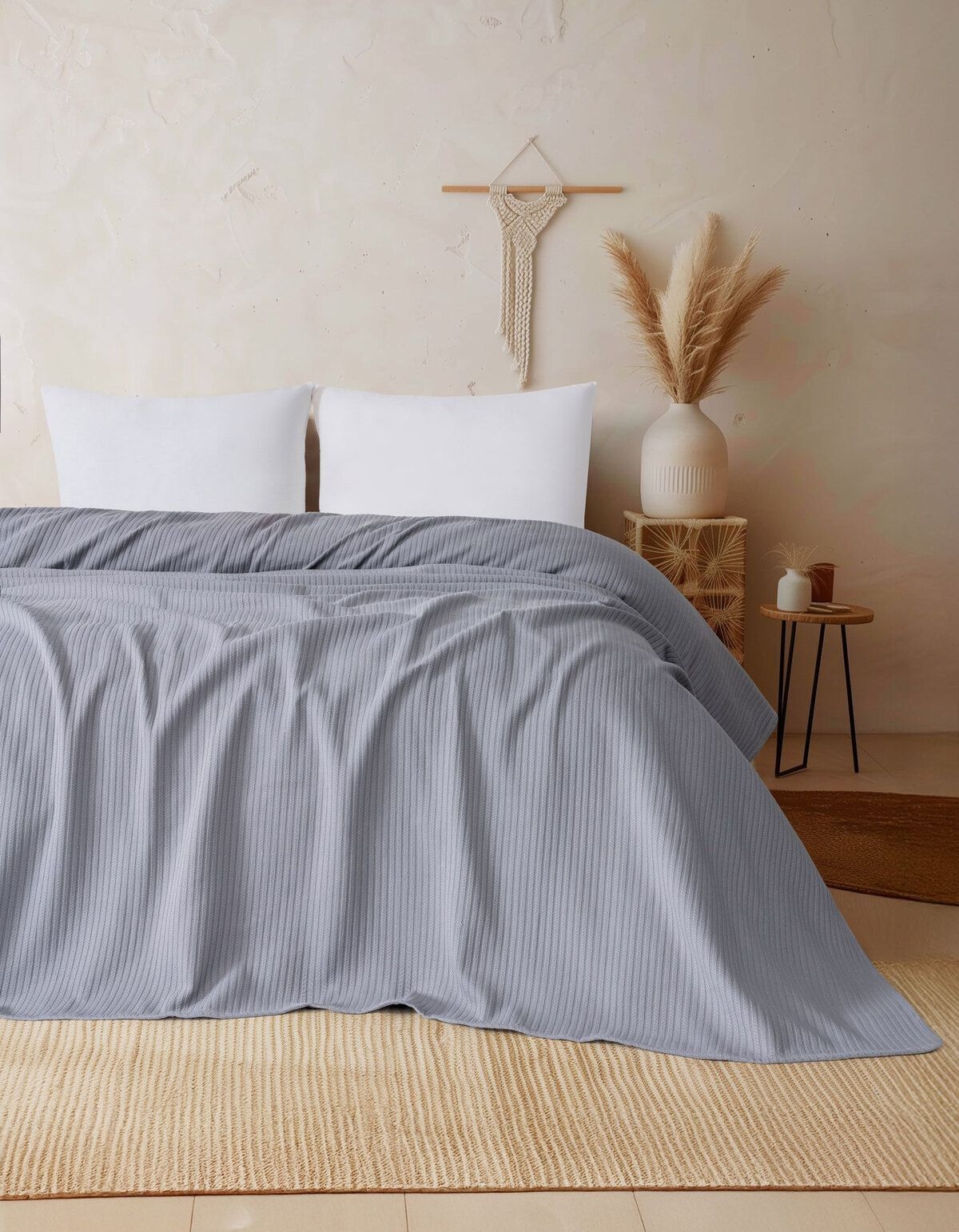 Varol %100 Pamuk Örgü Pike | 220x240 cm | 1. Sınıf Kalite | 7 Renk Seçeneği