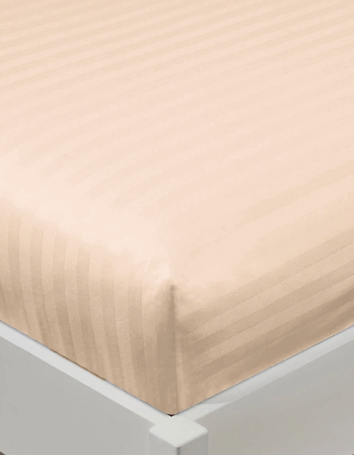 Varol %100 Pamuk Saten Stripe Çift Kişilik Lastikli Çarşaf Takımı – 30 cm – 2 Yastık Kılıfı