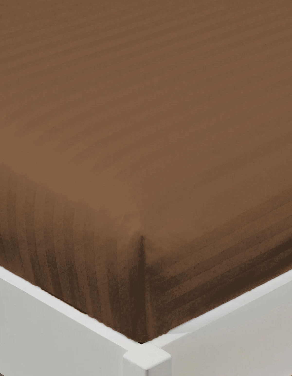 Varol %100 Pamuk Saten Stripe Tek Kişilik Lastikli Çarşaf Takımı – 30 cm – 1 Yastık Kılıfı