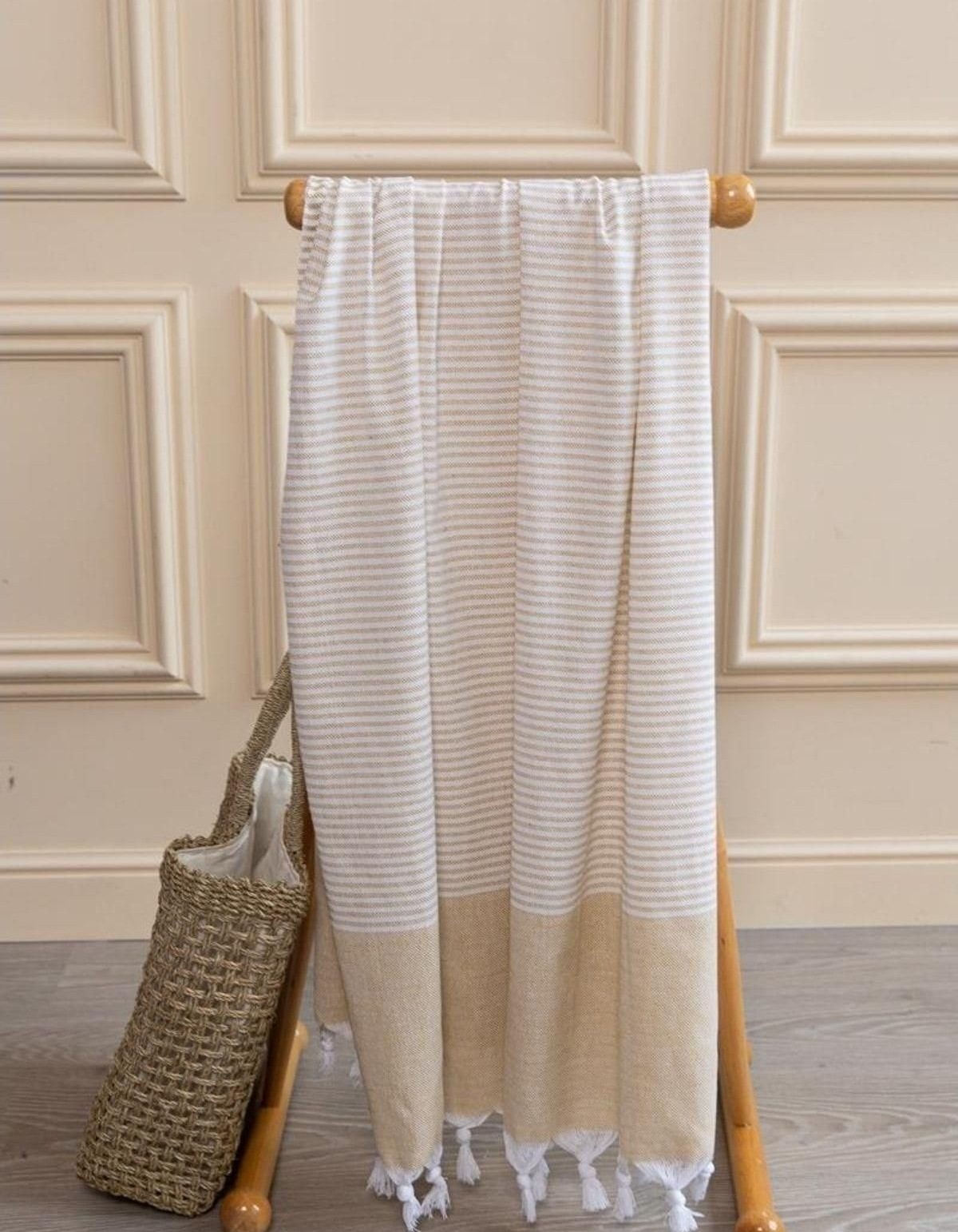 Varol 2 Adet %100 Pamuk Peştemal Büşra