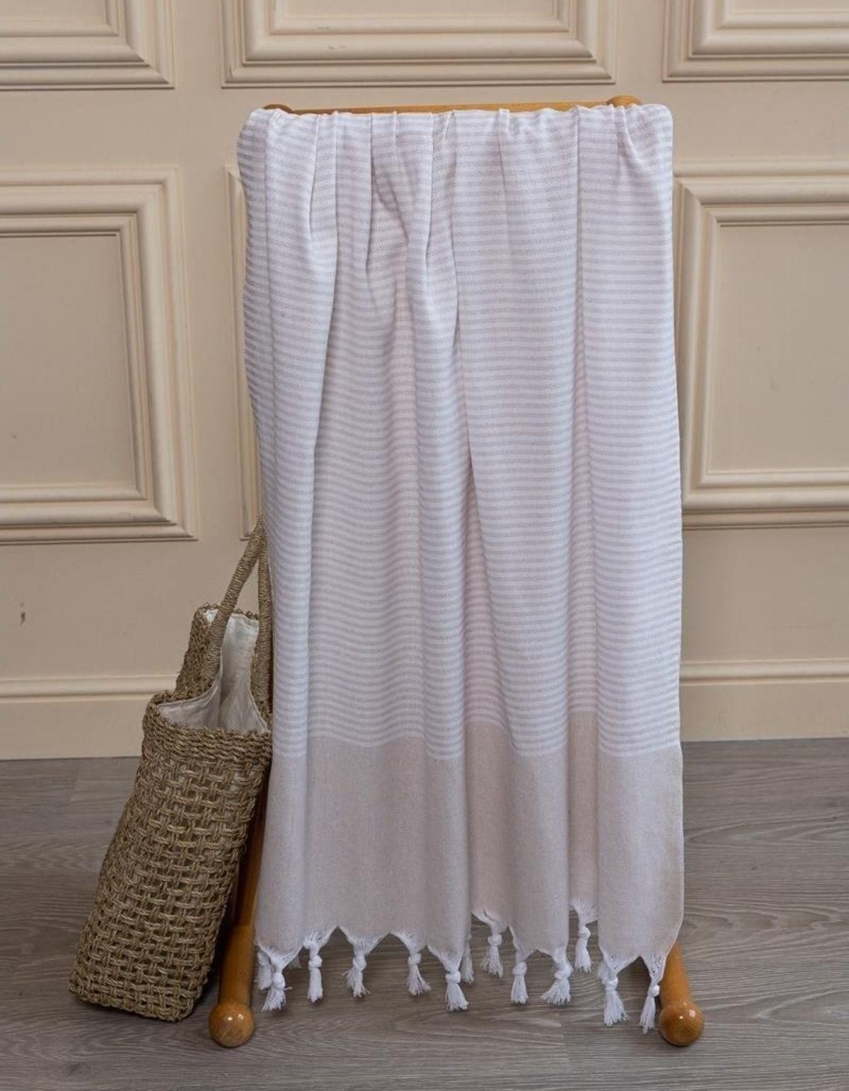 Varol 2 Adet %100 Pamuk Peştemal Büşra