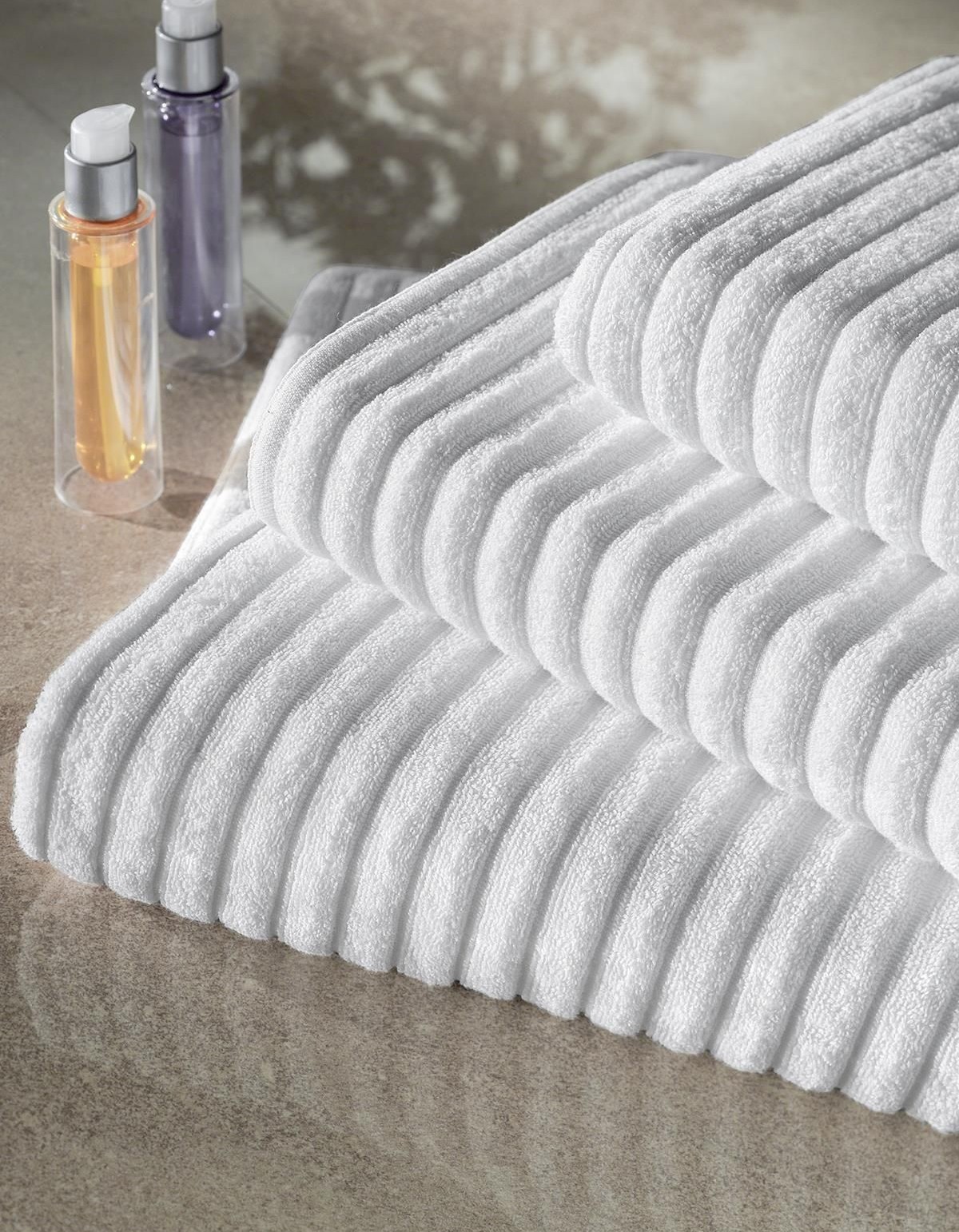 Varol 2 Adet Mitis Serisi Otel Banyo Havlusu 70x140 500gr Beyaz