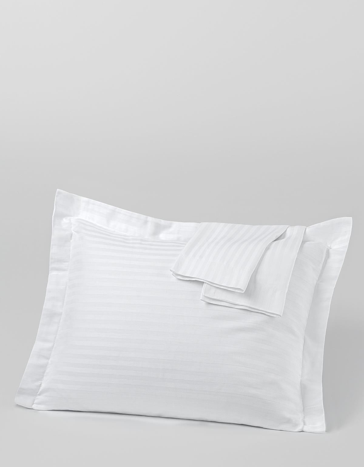 Varol 2 Adet Zeus Serisi Pamuk Saten Volanlı Otel Yastık Kılıfı