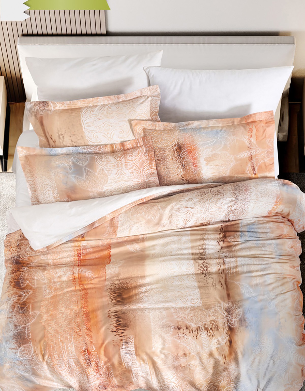 Varol 250 TC Bambu Karışımlı Pamuk Saten Nevresim Takımı – Tek Kişilik - DELMORE