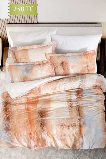 Varol 250 TC Bambu Karışımlı Pamuk Saten Nevresim Takımı – Tek Kişilik - DELMORE