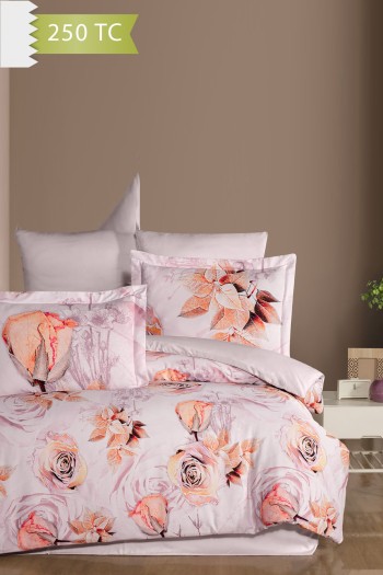 Varol 250 TC Bambu Karışımlı Pamuk Saten Nevresim Takımı – Tek Kişilik - ROSSY