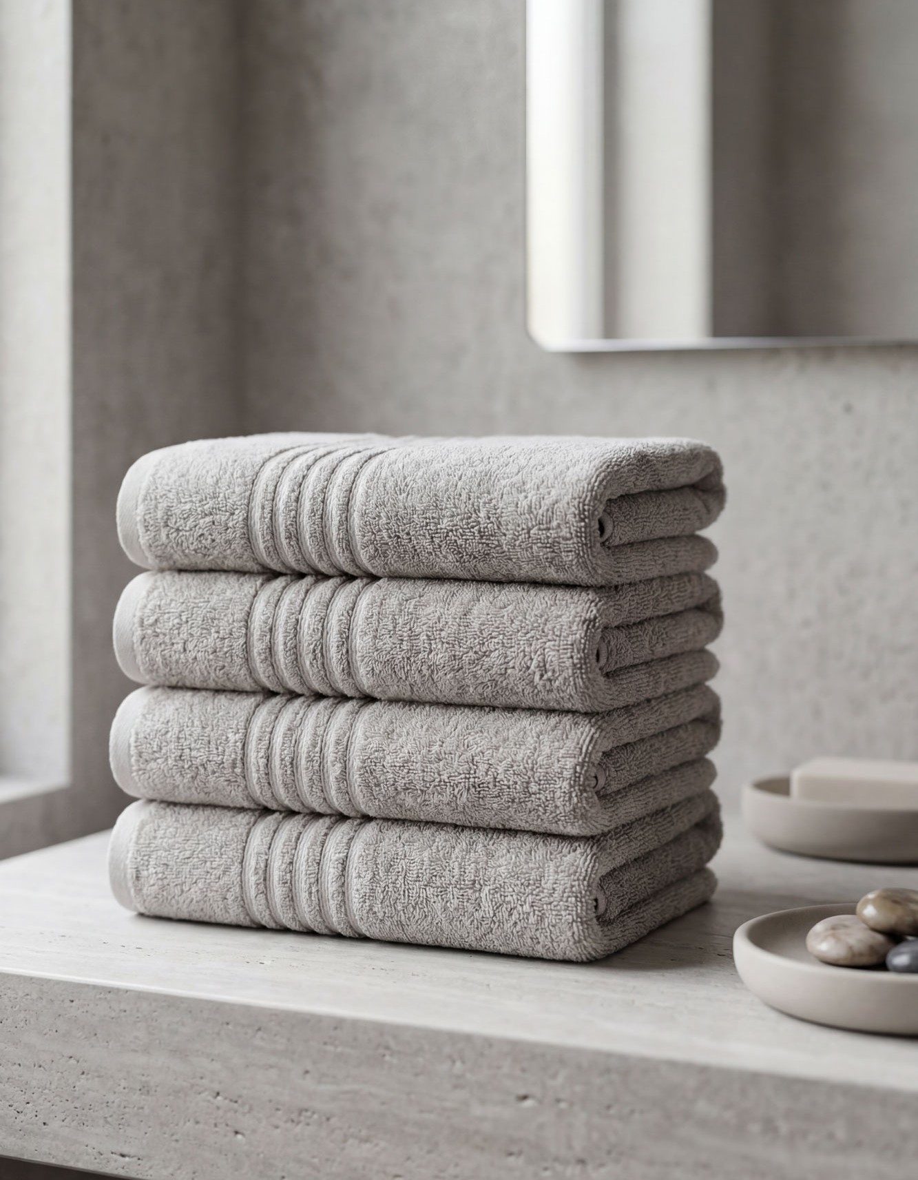 Varol 4 Adet Kronos Serisi Otel El Yüz Havlusu 50x90 300gr