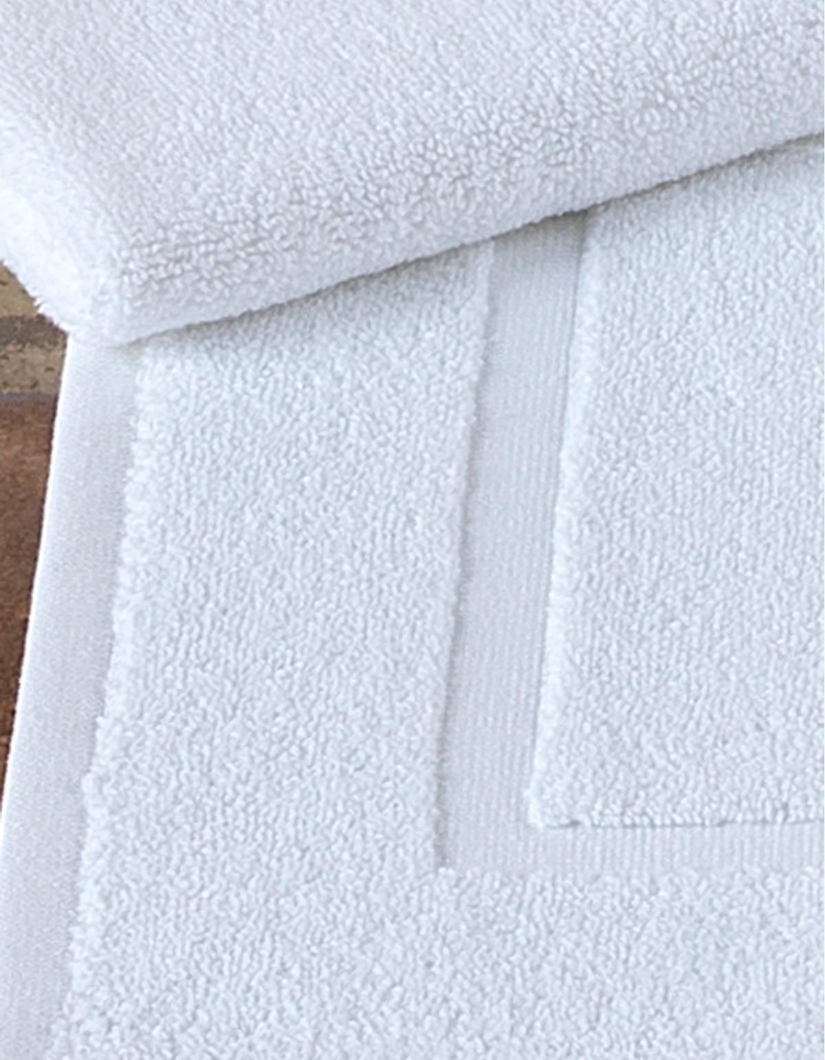 Varol 4 Adet Odelia Serisi Ayak Havlu 50x70 200gr Beyaz