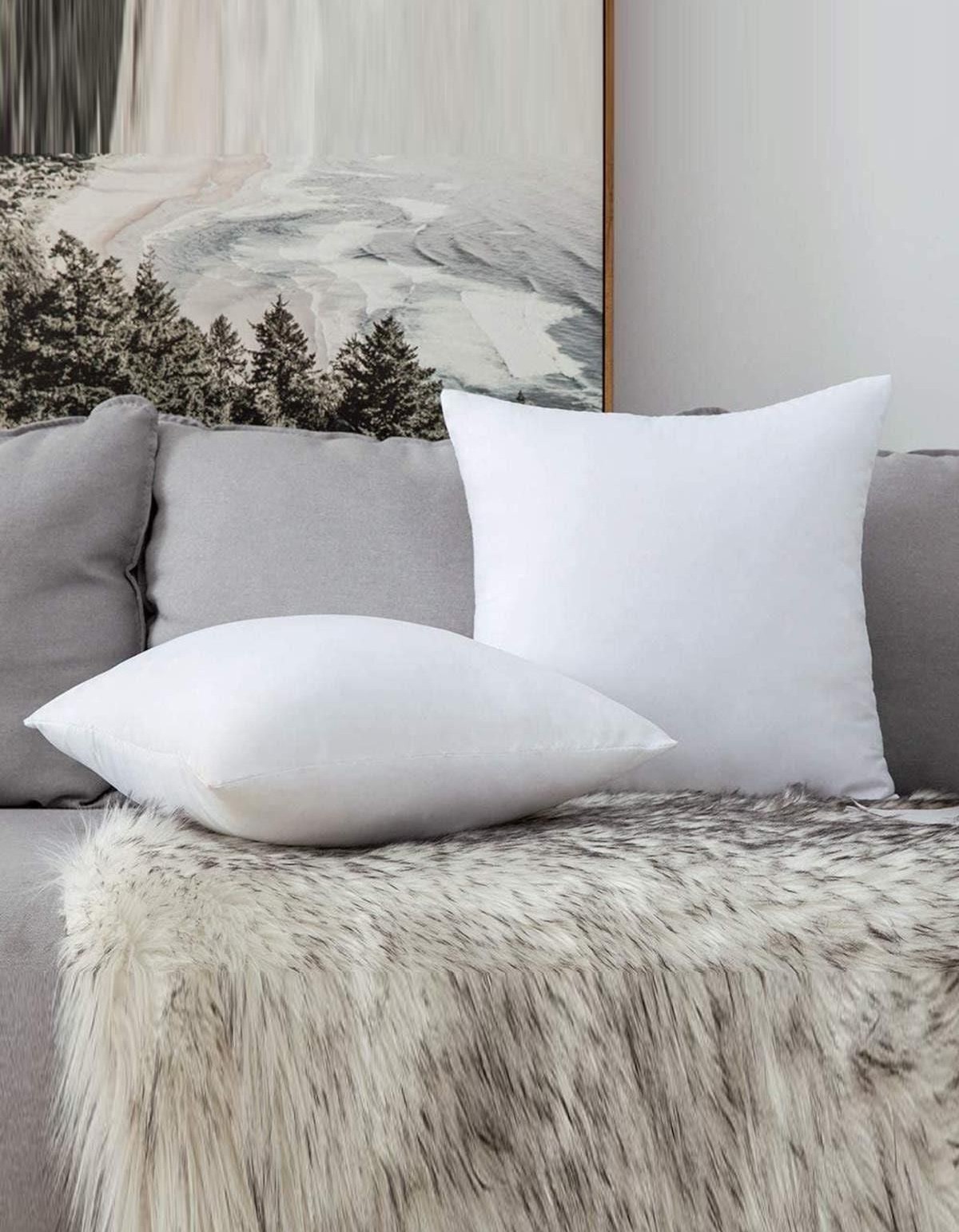 Varol 45x45 cm 350 gr Dolu Kırlent Yastık – Dengeli Dolgunluk, Yumuşak ve Dayanıklı