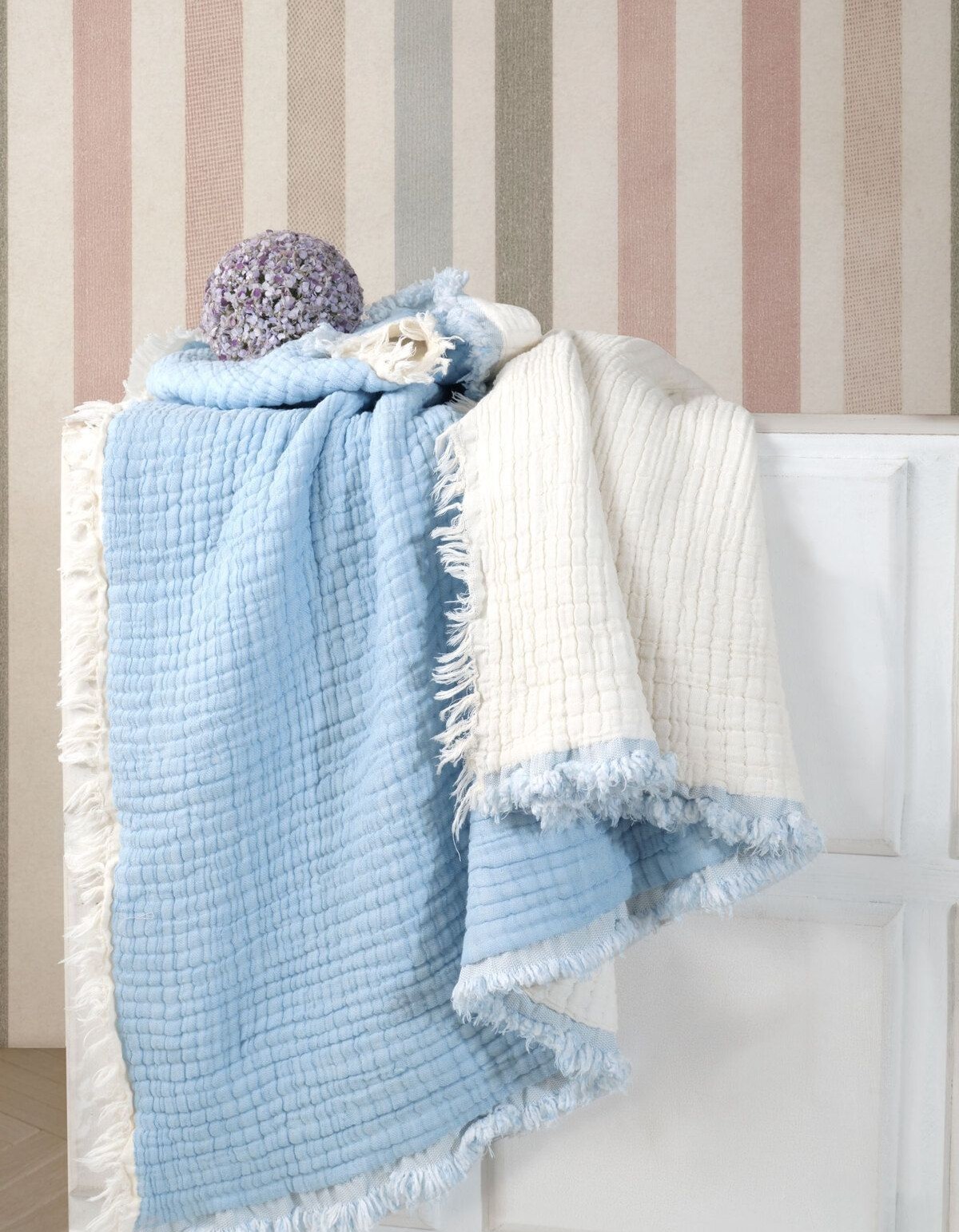 Varol 5 Katlı %100 Pamuk Müslin Bebek Battaniyesi