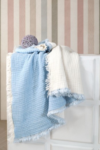 Varol 5 Katlı %100 Pamuk Müslin Bebek Battaniyesi