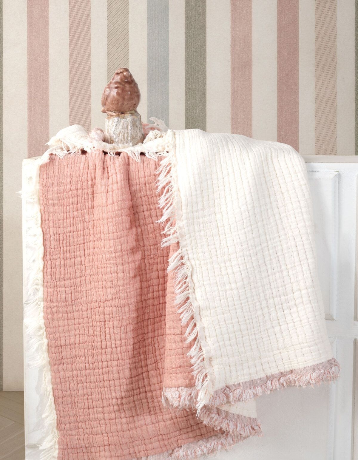 Varol 5 Katlı %100 Pamuk Müslin Bebek Battaniyesi