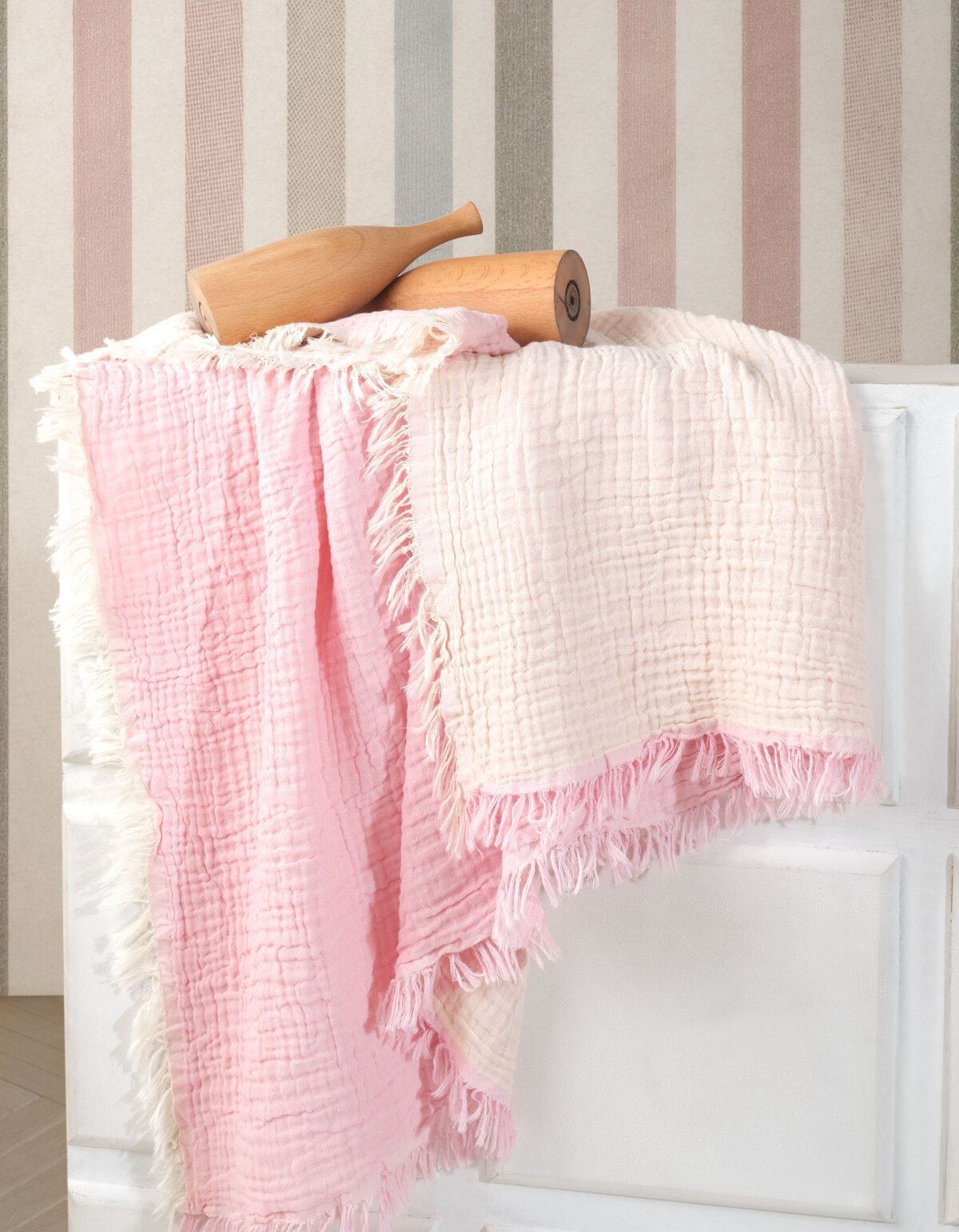 Varol 5 Katlı %100 Pamuk Müslin Bebek Battaniyesi