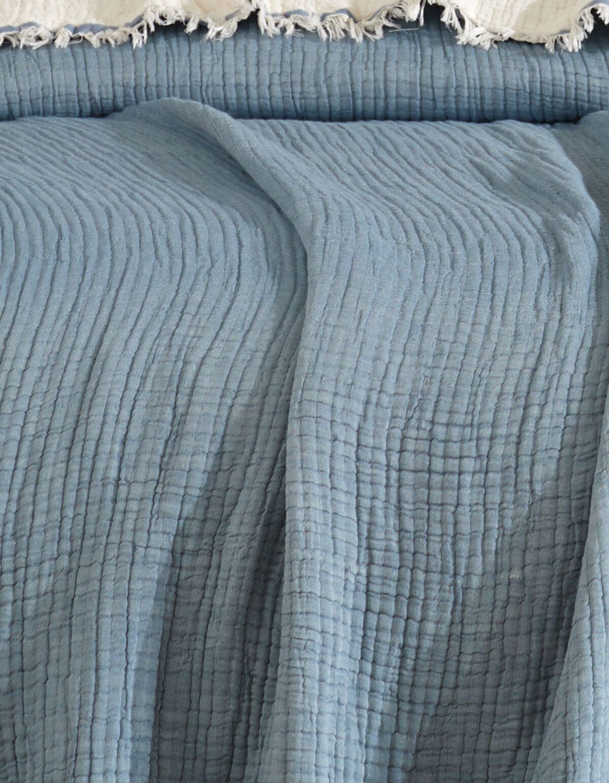 Varol 5 Katlı Çift Kişilik %100 Pamuk Müslin Yatak Örtüsü – 230x240 cm