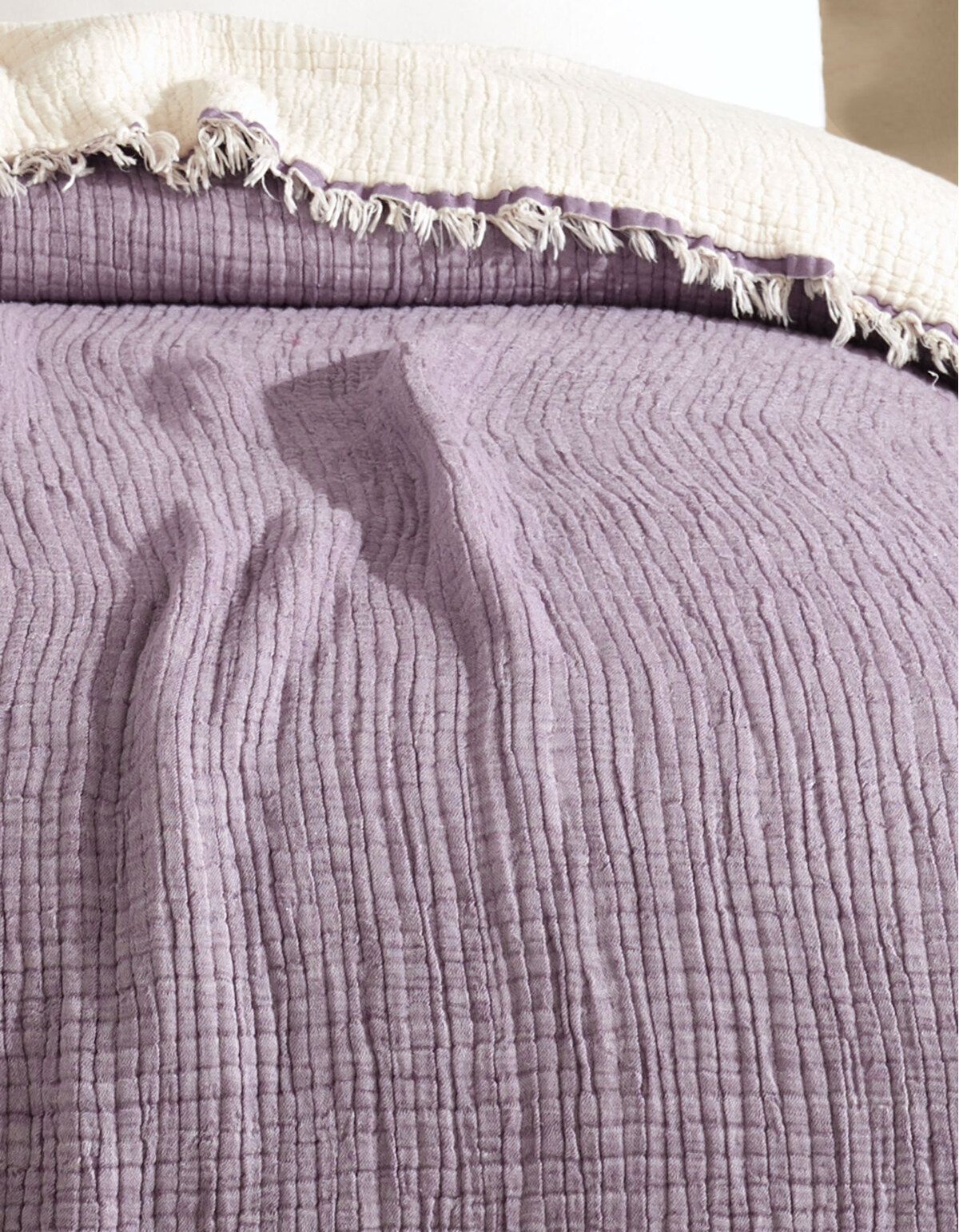 Varol 5 Katlı Çift Kişilik %100 Pamuk Müslin Yatak Örtüsü – 230x240 cm