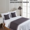 Varol 70x250 Yatak Şalı (Runner) ve 2 Adet 45x45 Kırlent Seti – Otel Konsept Lüx Dekoratif Set