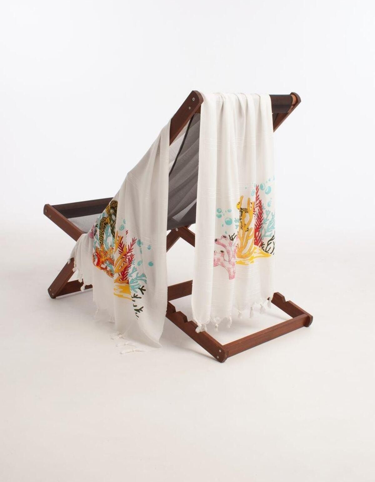 Varol Baskılı Bambu Peştemal Plaj Havlusu