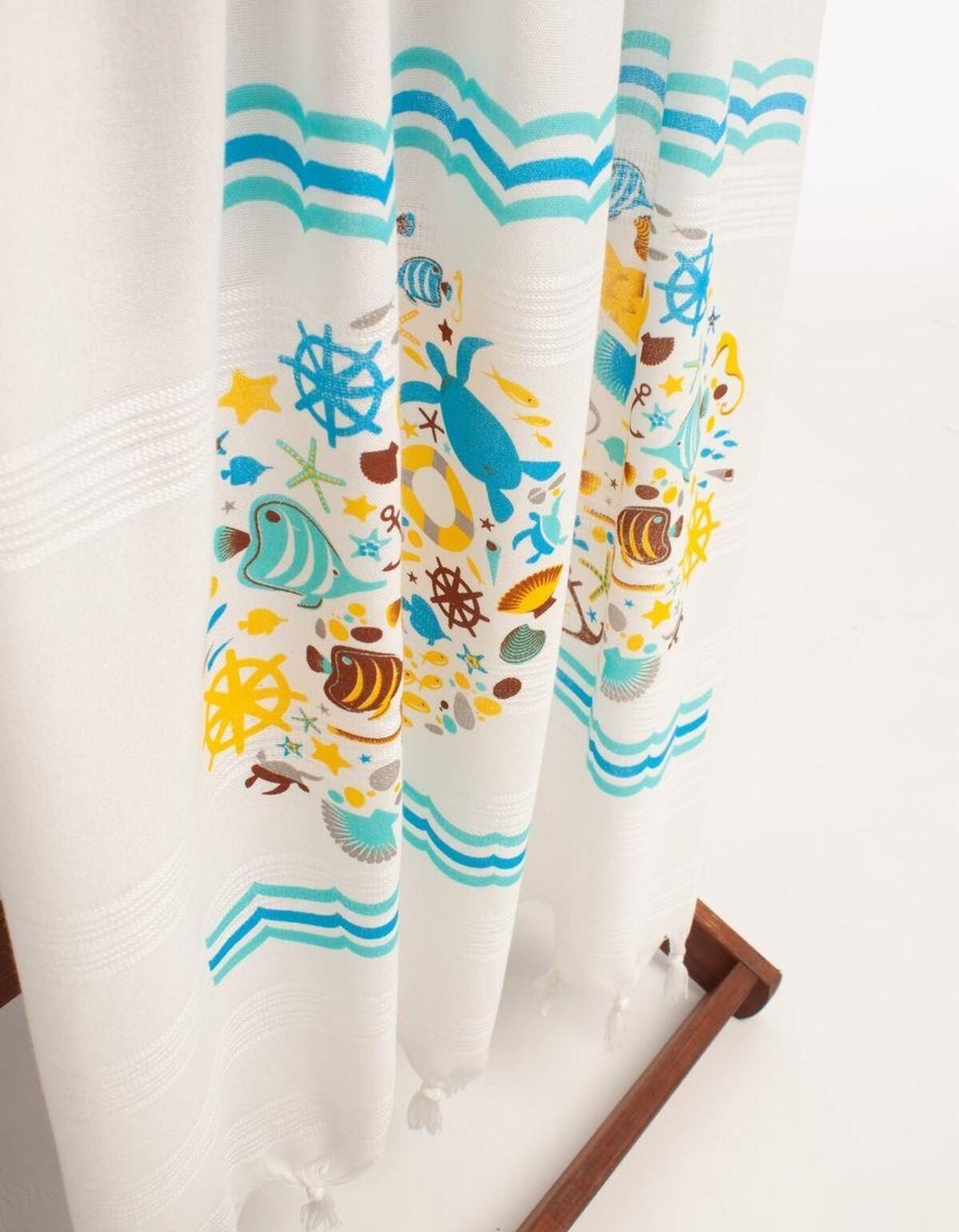 Varol Baskılı Bambu Peştemal Plaj Havlusu