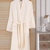 Varol Dama Serisi Kimono Yaka Pike Bornoz Sabahlık